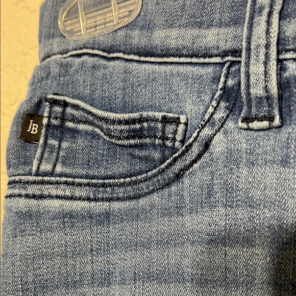 Judy Blue skinny raw edge blue jean jeggings size 9/29 - Picture 3 of 7